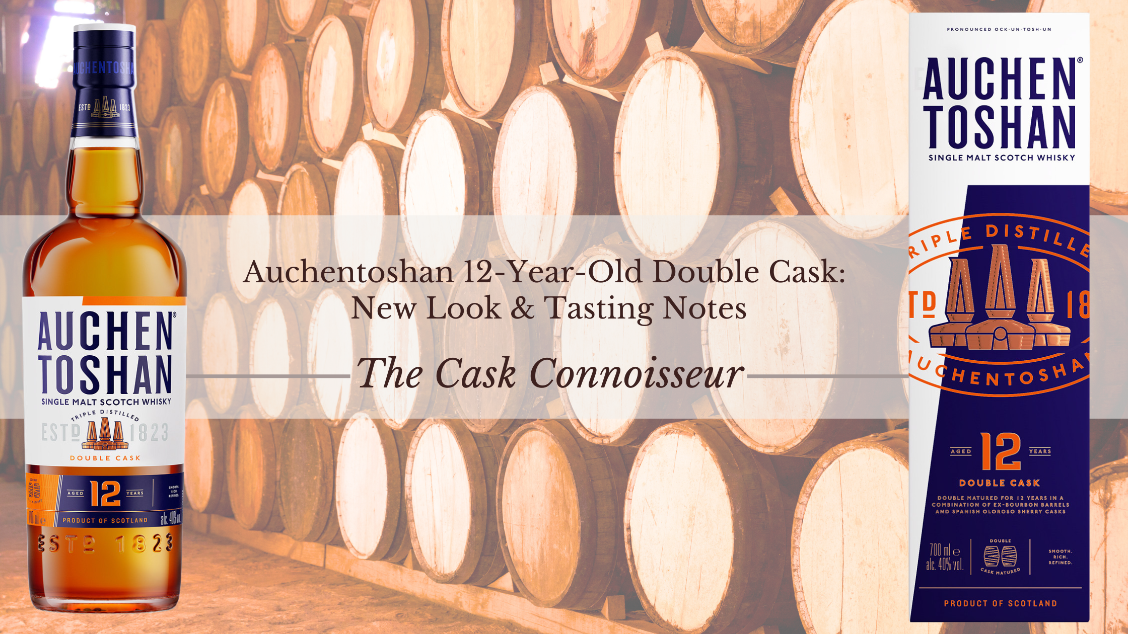 Auchentoshan 12-Year-Old Double Cask: New Look & Tasting Notes