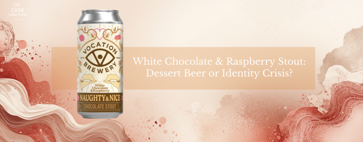 White chocolate & Raspberry stout