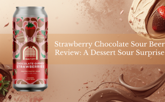strawberry chocolate sour beer