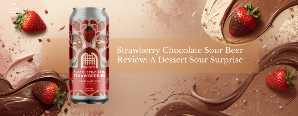 strawberry chocolate sour beer